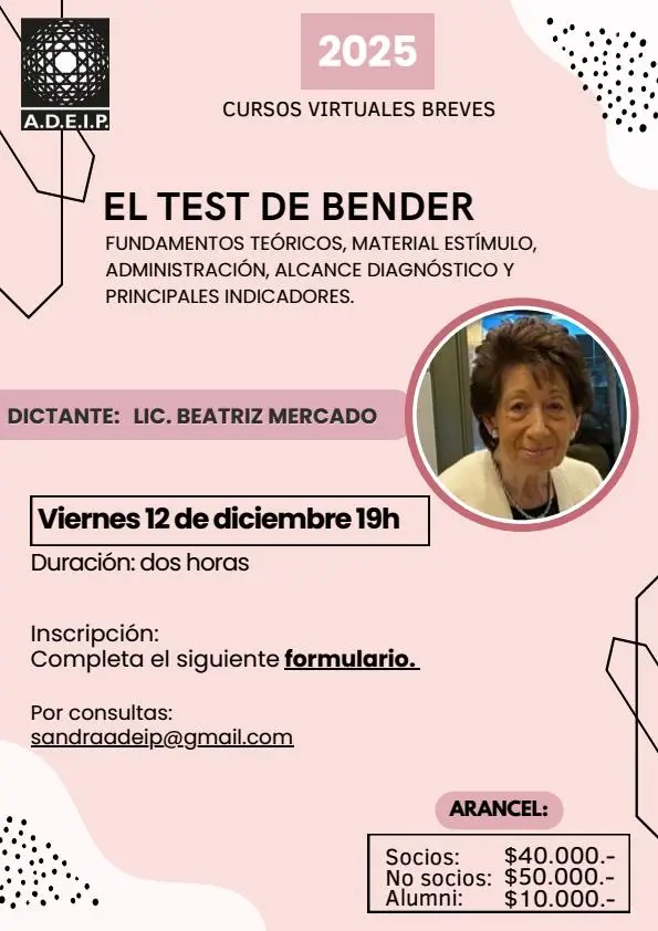 Curso El Test de Bender